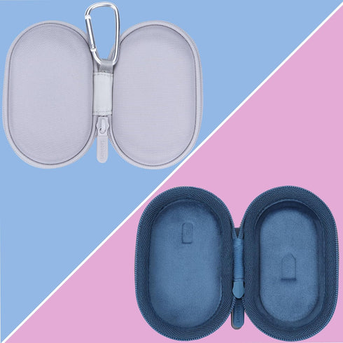 Mouse Case for Logitech Pebble 2, M350s, M350, M355, i345, POP Slim Bluetooth Wireless Mouse, Off White.