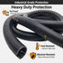 567 INDUSTRIAL TECHNOLOGY GROUP 567ITG 1" 10ft x Split Wire Loom Tubing - Black Automotive Wire Protector Conduit