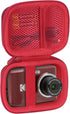 Storage Case for KODAK PIXPRO FZ45 FZ55 16MP Digital Camera (Red)