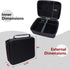 LTGEM Hard Case for ELEPHAS Mini WiFi Projector 2023 Upgraded (Inside: 9.8"x7"x3.5")