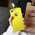IDweel iPhone 8/7 Full Body Case, Heavy Duty Hybrid Hard PC & Soft Silicone Bumper, Yellow with Screen Protector.