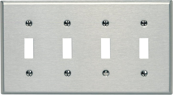 Leviton 84012 SS WP 4G TGL Standard Size