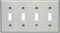 Leviton 84012 SS WP 4G TGL Standard Size