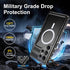 Samsung Galaxy S24 Ultra Case, Black - Waterproof IP68, 12FT Military Shockproof, Built-in Screen & Lens Protector.