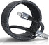 OIITH 3Ft iPhone Charger (2-Pack) - MFi Certified, Fast 2.4A Nylon Braided Lightning Cable for iPhone 13/12/11/X/Xs