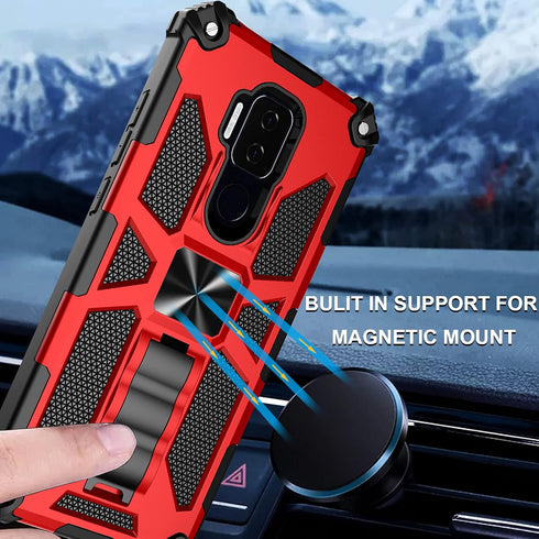 Ailiber for Cricket Influence Phone Case, AT&T Maestro Plus (V350U) Case with Screen Protector, Shockproof Bumper Cover