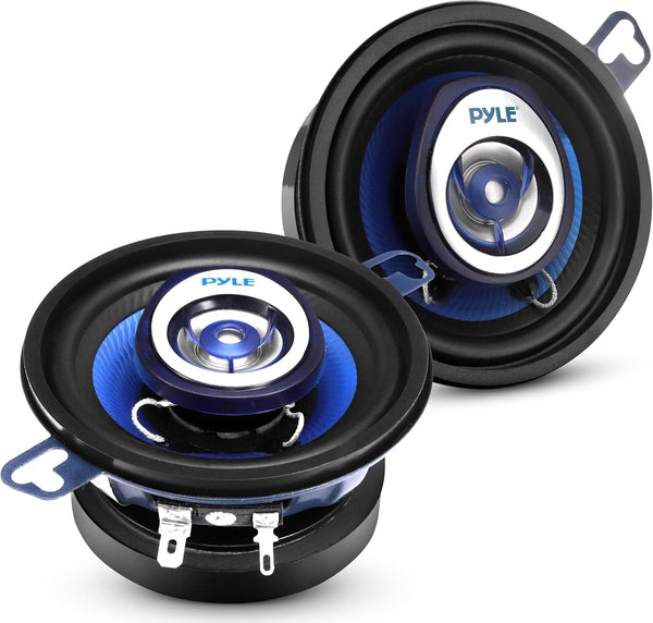 Pyle 2-Way Universal Car Stereo Speakers - 120W 3.5 Inch Coaxial Loud Pro Audio Speaker (Pair)