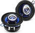 Pyle 2-Way Universal Car Stereo Speakers - 120W 3.5 Inch Coaxial Loud Pro Audio Speaker (Pair)