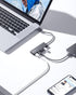 BYEASY 4 Port USB 3.0 Hub, Ultra Slim Portable Data Hub for iMac Pro, MacBook Air, Mac Mini/Pro, Surface Pro
