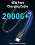 USB C Chromebook Charger 45W, Compatible with HP, Dell, Lenovo, Acer, Asus, Samsung, Google Type C Laptop, Chromebook