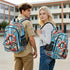 Backpack Sailboat Backpack Daypack ALAZA School for Teen Girls Boys Ocean Crab Kids Purse College Laptop Bookbag Casual