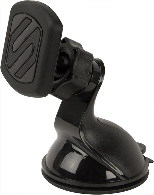 Scosche MAGWSM-SP MagicMount Magnetic Car Phone Holder - 360 Degree Adjustable Suction Mount for Windshield or Dashboard