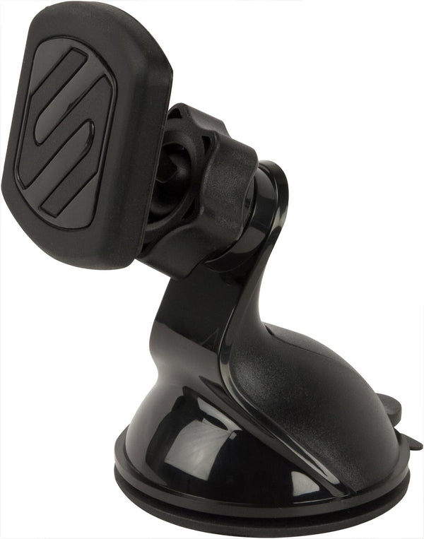 Scosche MAGWSM-SP MagicMount Magnetic Car Phone Holder - 360 Degree Adjustable Suction Mount for Windshield or Dashboard