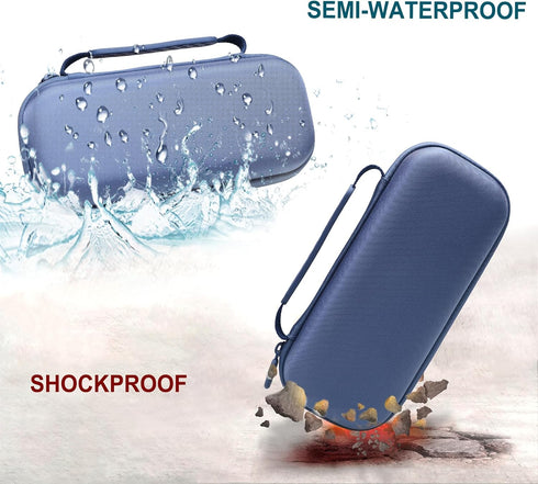 LTGEM Hard Travel Case for Soundcore Motion 300 Wireless Portable Speaker - Protective Carrying Case Bag, Blue
