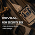 TACTACAM 2.0, 3.0, 3.0, Reveal Security Box Powder-Coated Steel Trail Camera Lock Box, Anti-Theft & Animal Damage