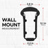 Move Speaker Wall Mount Bracket, Weatherproof, Compatible with Sonos Move & Move 2, Includes Mounting Accessories -