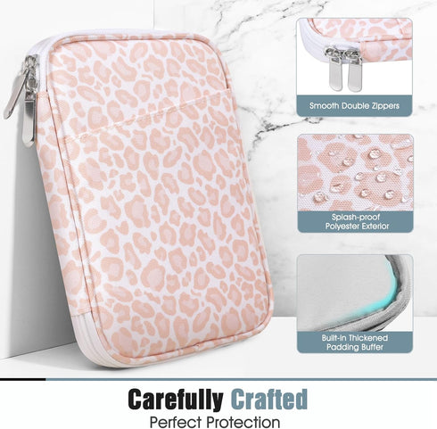 TiMOVO 6-7 Inch Tablet Sleeve for eReader Book Paperwhite/Colorsoft Signature Edition, Protective Sleeve Cover Case