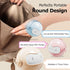 Cute 30W USB C Night Light Wall Charger Space Bot GaN Fast PD Charging Block - Touch Dimmable LED Lamp Adapter