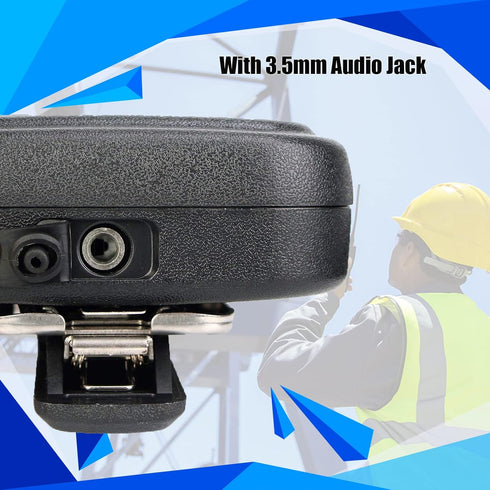 Retevis RT29 Ailunce HD1 Radio Microphone, Original Shoulder Speaker Mic, Compatible with RT29 RT48 NR30 - IP55