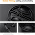 K&F Concept 52mm Lens Cap Cover, 4-in-1 Center Pinch Lens Cover with Anti-Loss Keeper Leash & Microfiber Cleaning Cloth