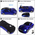 elec Space Wireless Car-Shape Mouse, Blue, 2.4GHz, 1600 DPI, Cute Gaming Mouse for Kids