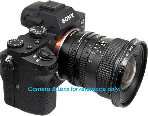 Fotasy a7 a7R a7s a9 a7c 1 a6600 a6500 a6400 a6300 a6100 a6000 a5100 a5000 a3500 ZV-E10 FD Lens to E Mount Adapter