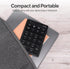 Rapoo K50 2.4G 22-Key Wireless Number Pad, Numeric Keypad for Laptop, Speed Data Entry, Numpad with Calculator, Email