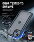RAPTIC Shield for iPhone 15 Plus Case, Shockproof Protective Clear Case, Military Grade 10ft Drop Tested, Black