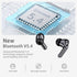 5.4 4 40H IP7 Wireless Earbuds, Bluetooth Headphones in Ear with ENC Noise Cancelling Mic, New Wireless Earphones HiFi