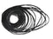 MEFONKOU Recorder Rubber Belts 40-135mm Mix Flat Cassette Belt for Repair Maintenance Tape