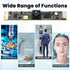 IFWATER 8MP 30fps 105 2448P 3D USB Camera Camera Module with Microphone Degree Wide Angle Lens Lightburn PC Computer