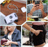 Ymapinc Handmade Black Beaded Phone Wrist Strap with Kawaii Star Charm