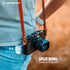 Evergreen Genuine Leather Slim Minimalist Neck Shoulder Camera Strap