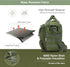 Stypos Tactical Messenger Bag, Tactical Briefcase for Man Military Laptop Bag Messenger Shoulder Bag