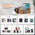Pezin & Hulin Bamboo Charging Station Organizer for Multiple Devices & Wood Desktop Docking Stand for Cell Phone,