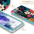 Esdot Protective Case for Samsung Galaxy S20 FE, Built-in Screen Protector, Fashionable Designs for Women Girls, 6.5"