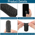 Geyoga 40 Pieces Gaming Finger Sleeves, Mobile Gaming Thumb Protectors (Black)