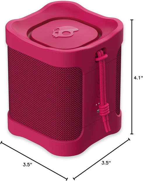 Skullcandy Terrain Mini Wireless Bluetooth Speaker, IPX7 Waterproof Portable Speaker with Dual Custom Passive