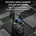 M25 BT5.3 Wireless Sport Earbuds with Environment Noise Cancelling, IPX7 Waterproof, Premium Sound, Silver