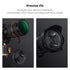 K&F CONCEPT 43mm 4-in-1 Pinch Lens Cap Cover, Center Lens Cover + Anti-Loss Keeper Leash + Microfiber Cleaning Cloth