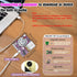 XLW 16MB Sound Module, Push Button, Magnetron, Light Control Activated Recordable Voice Sound Chip Module with LED