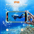 WIFORT Waterproof Case for iPhone 15, 360 Full Body Shockproof Protection, IP68 Underwater, Translucent Matte Cover