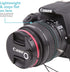 Foto&Tech Camera Lens Cap Leash with Elastic String for Universal DSLR SLR Evil Mirrorless Cameras (x10)