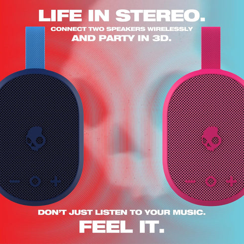 Ounce+ Wireless Bluetooth Speaker, IPX7 Waterproof Mini Portable Speaker with 16 Hour Battery and True Wireless Stereo