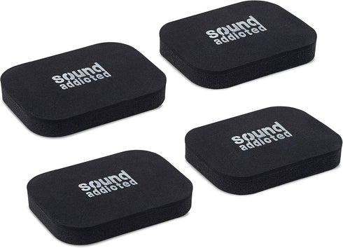 Sound Addicted Isolation Pads for Soundbar - Anti Vibrations Foam Pads Feet