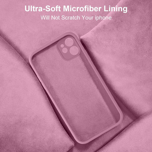 Vooii Liquid Silicone Case for iPhone 11 6.1 inch, Upgraded with Camera Protection and Soft Anti-Scratch Lining,