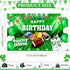 Football Birthday Party Decorations, Super Game Backdrop Banner for Football Bowl Theme Party Supplies