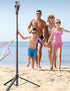 SelfieShow 75" 360 Phone Tripod, Selfie Stick with Remote and Phone Holder, Extendable Tripod for iPhone, Aluminum