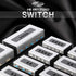 2 PORT 3.5mm STEREO Manual Switch Box, AUX Audio Speaker Selector with Wall Mount Hole