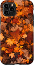 iPhone 11 Pro Case - Autumn Season Happy Fall Leaves Thanksgiving Design